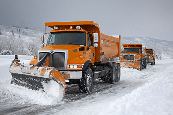 SNOW Plow trucks